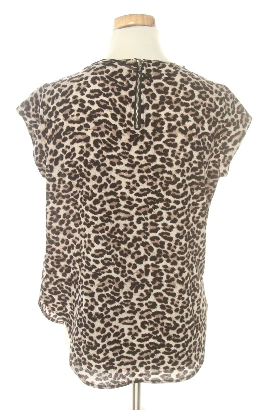 Blouse à manches courtes Only de la taille 36, de couleur animal print