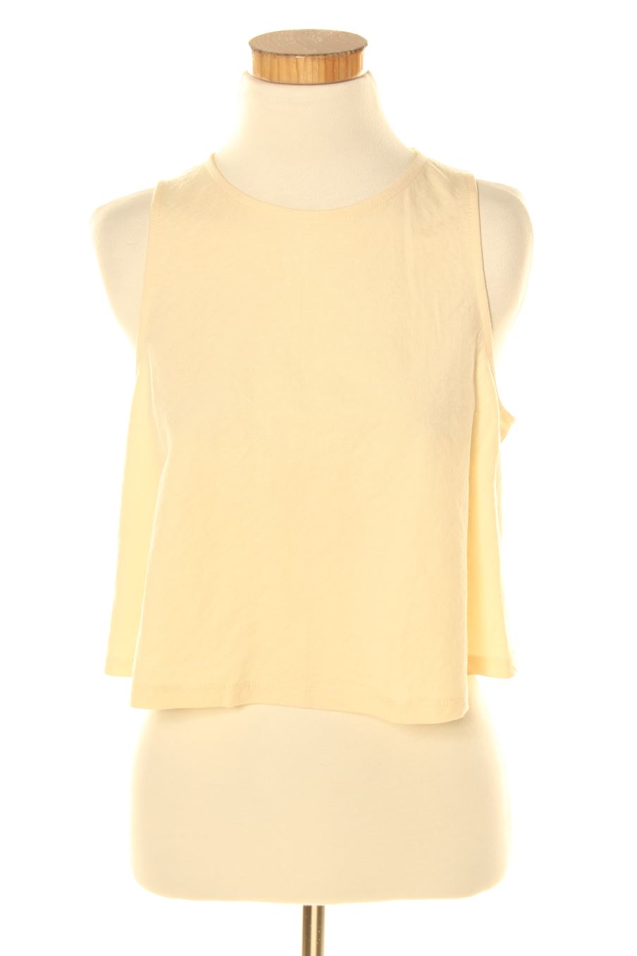 Top de Mango de la talla S, de color beige