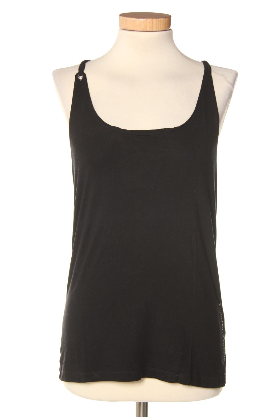 Top Adolfo Dominguez de la taille M, de couleur noir