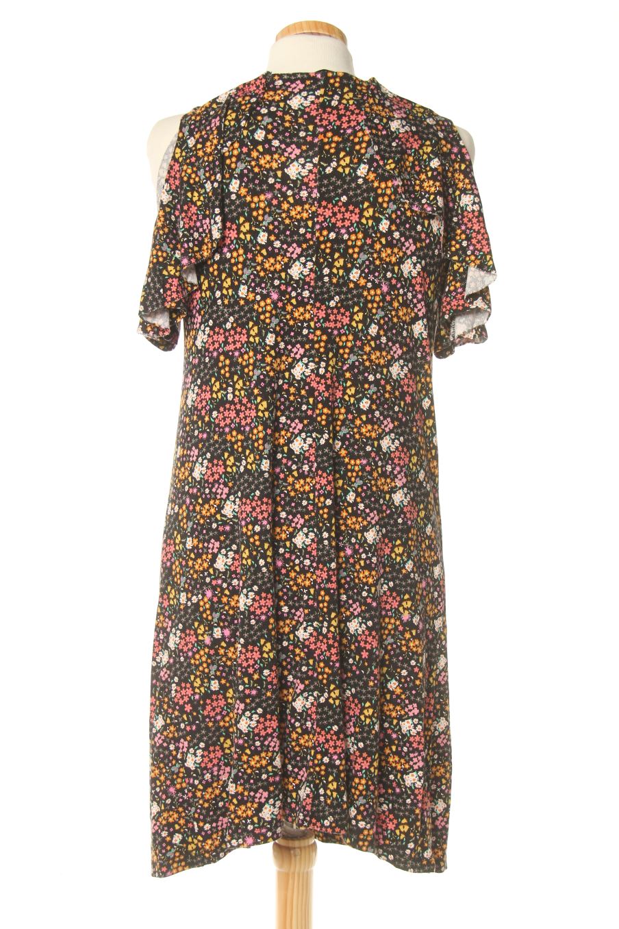 Robe casual Pull & Bear de la taille S, de couleur fleurs