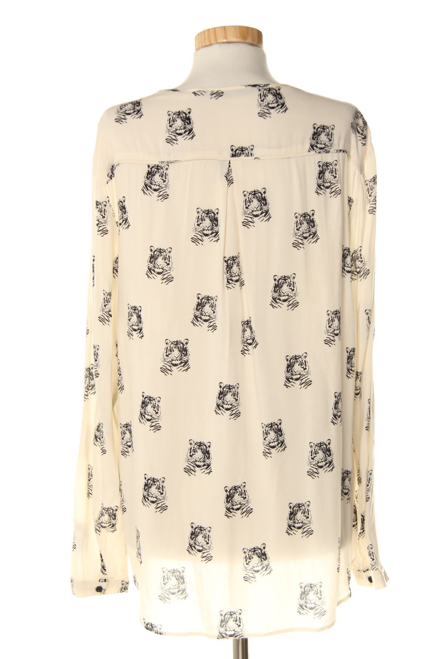 Blouse à manches longues Trafaluc de la taille M, de couleur beige