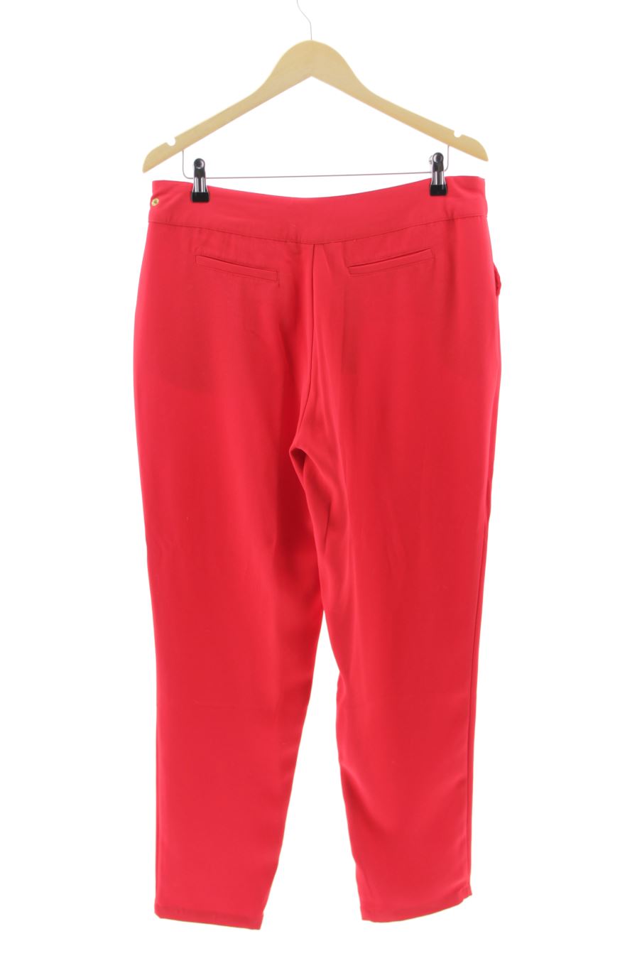 Pantalones de Cortefiel de la talla L, de color rojo
