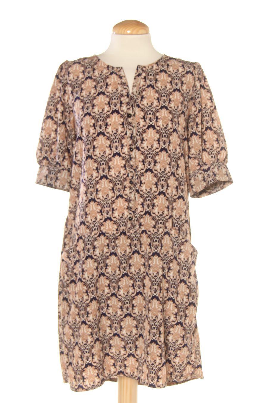 Robe casual Naf Naf de la taille 38, de couleur imprimés