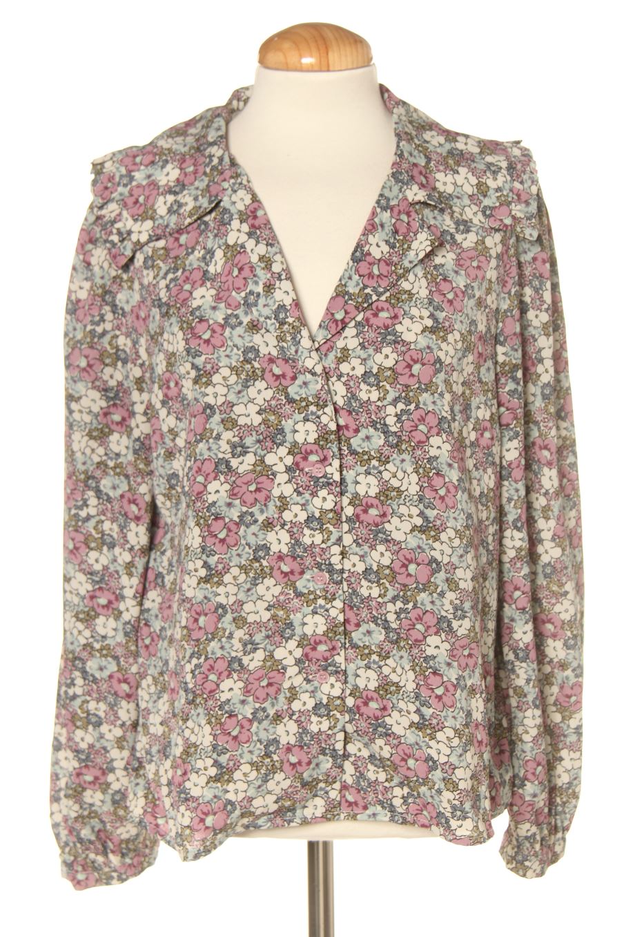 Chemise Pieces de la taille M, de couleur fleurs
