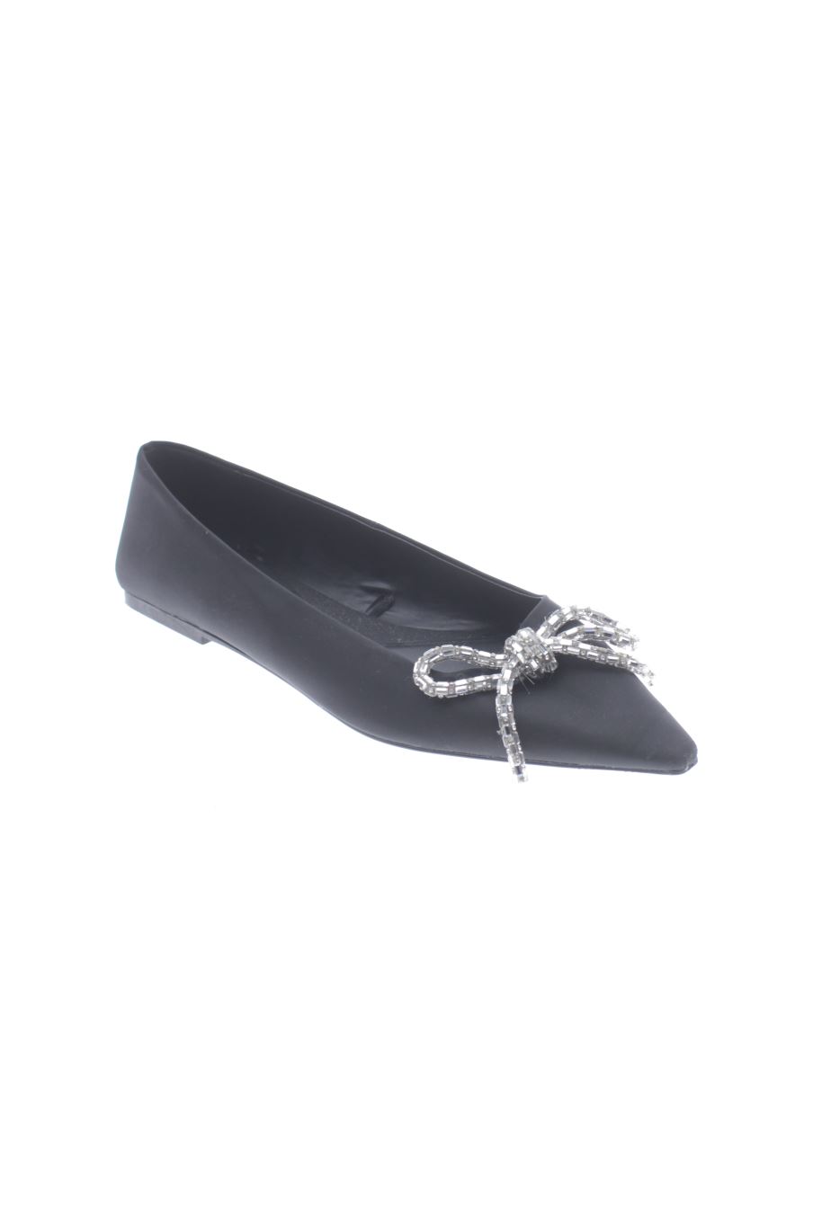 Flache Schuhe von Zara in der Grösse 40, in der Farbe schwarz aus