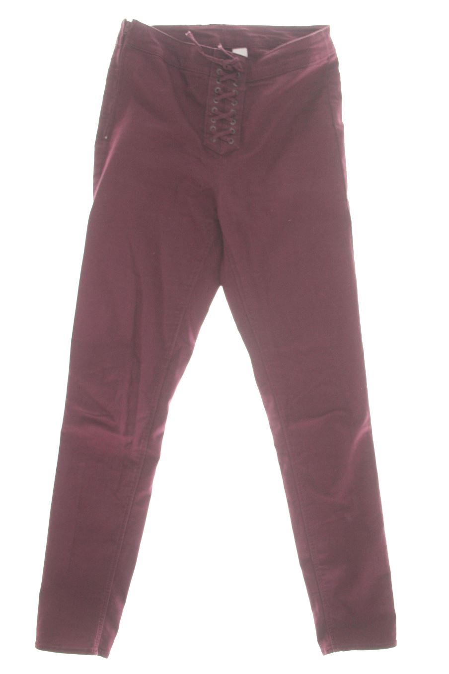 Vaqueros de H&M de la talla 38, de color morado de ropa vaquera