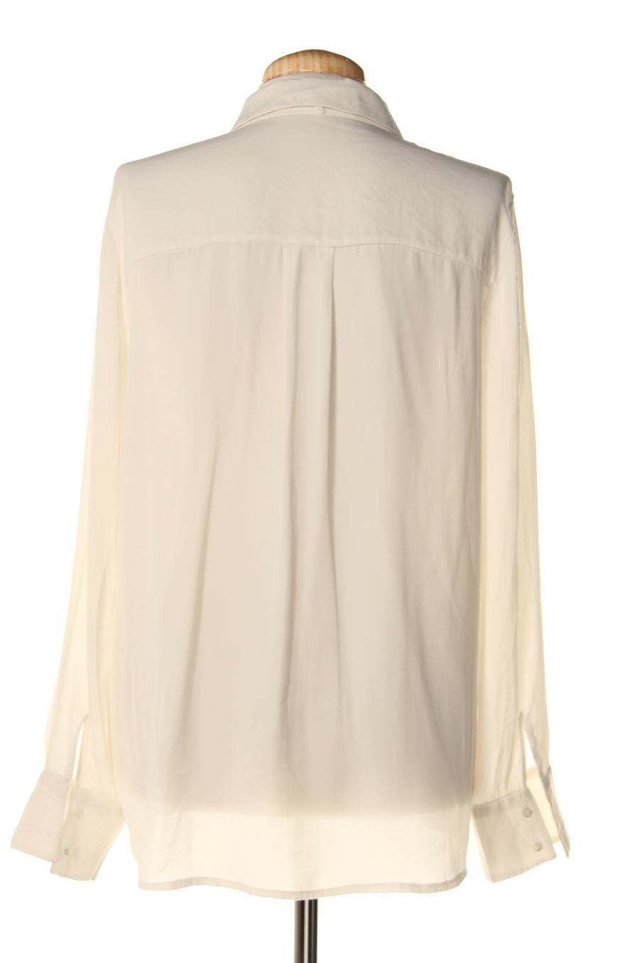 Camisa de Mango de la talla M, de color blanco