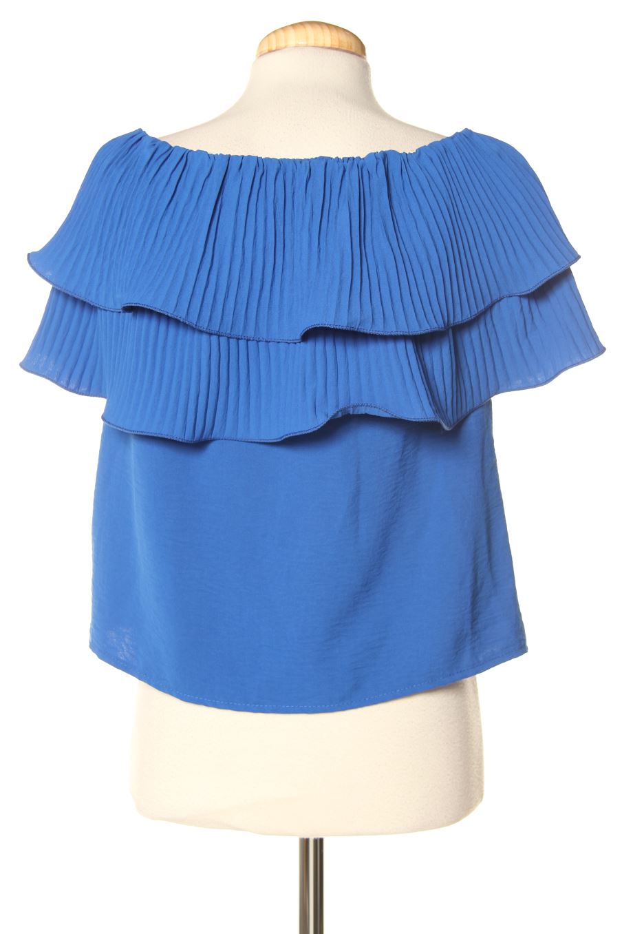 Blouse à manches courtes New collection de la taille S, de couleur bleu