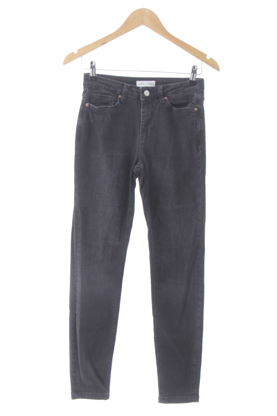 Jeans Springfield de la taille 36, de couleur noir de denim