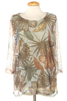 Blusa de manga larga M Punt roma