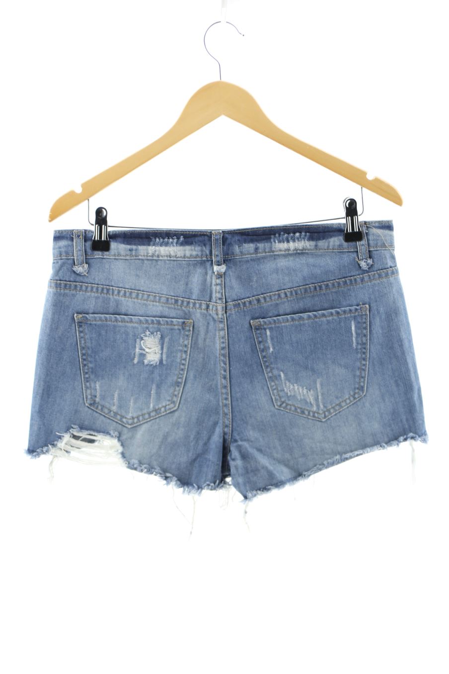 Shorts Forever 21 de la taille 38, de couleur bleu de denim