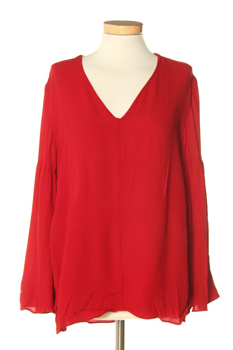 Blusa de manga larga de Massimo Dutti de la talla 38, de color negro