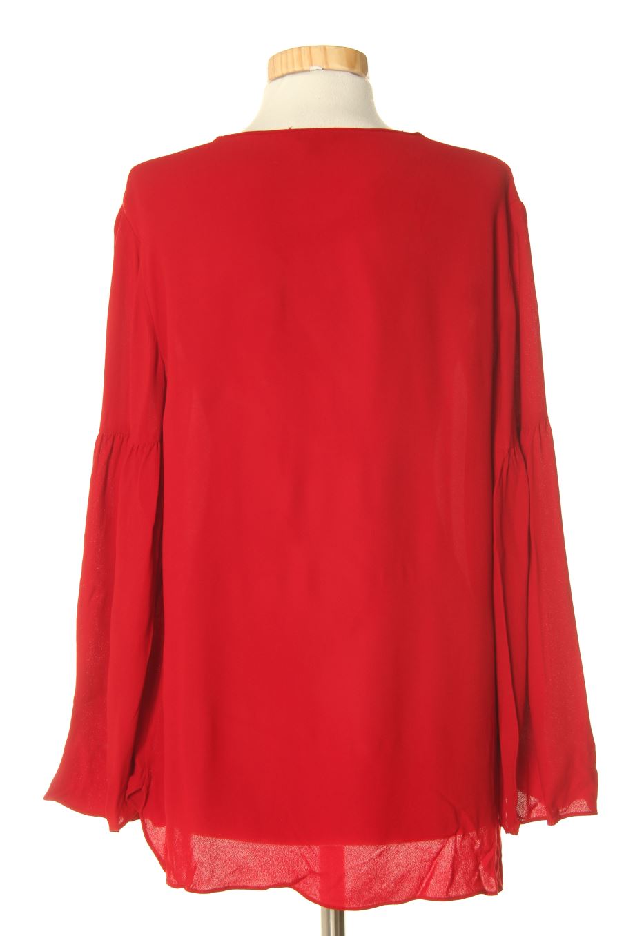 Blusa de manga larga de Massimo Dutti de la talla 38, de color negro