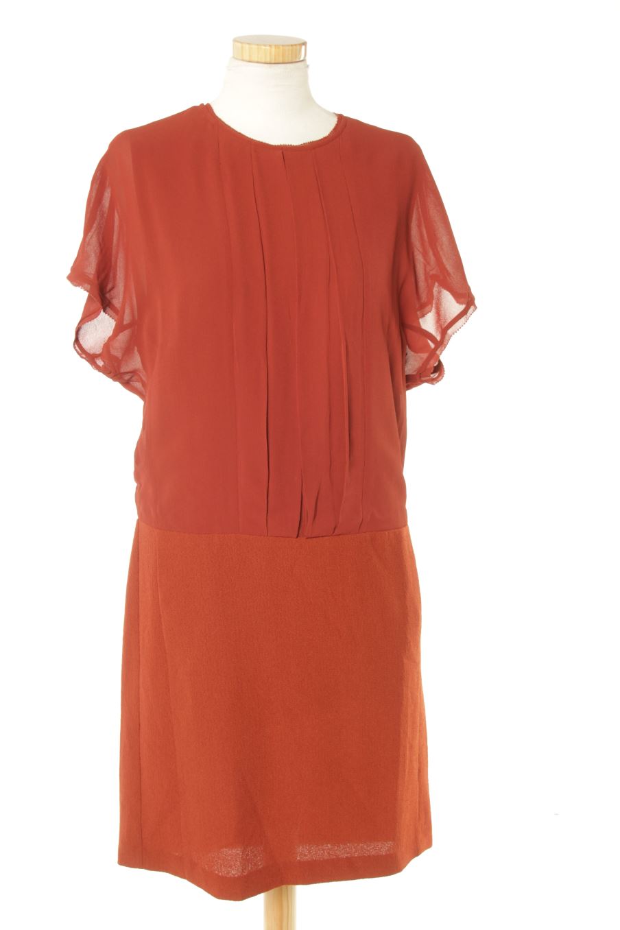 Robe casual BIMBA Y LOLA de la taille XS, de couleur marron