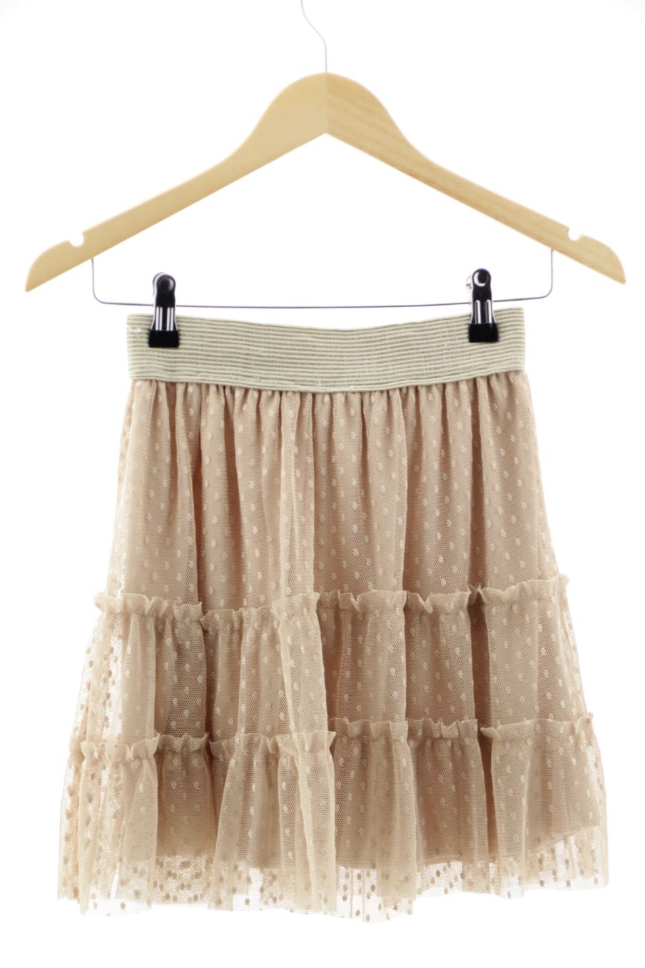 Faldas de Nekane de la talla S, de color beige