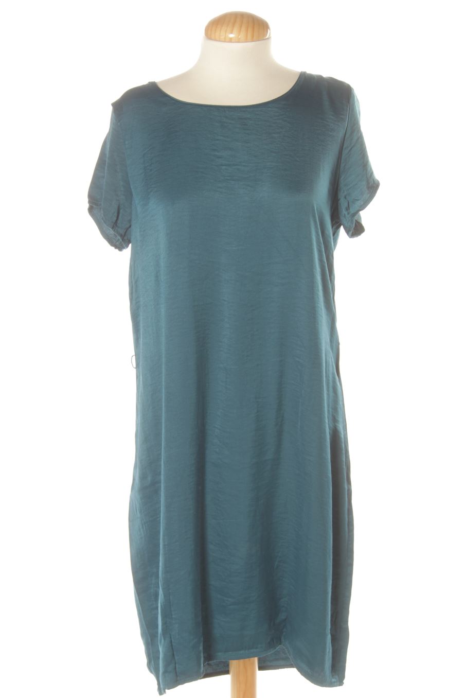 Einfaches Kleid von Vila Größe S, Farbe Türkis, für