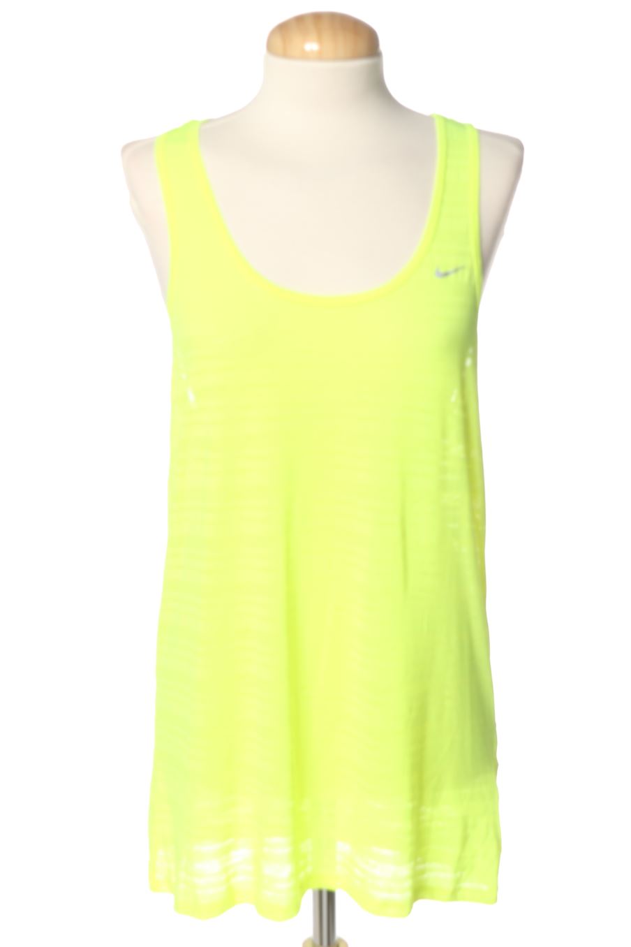 Top sportivo de Nike de la talla M, de color giallo
