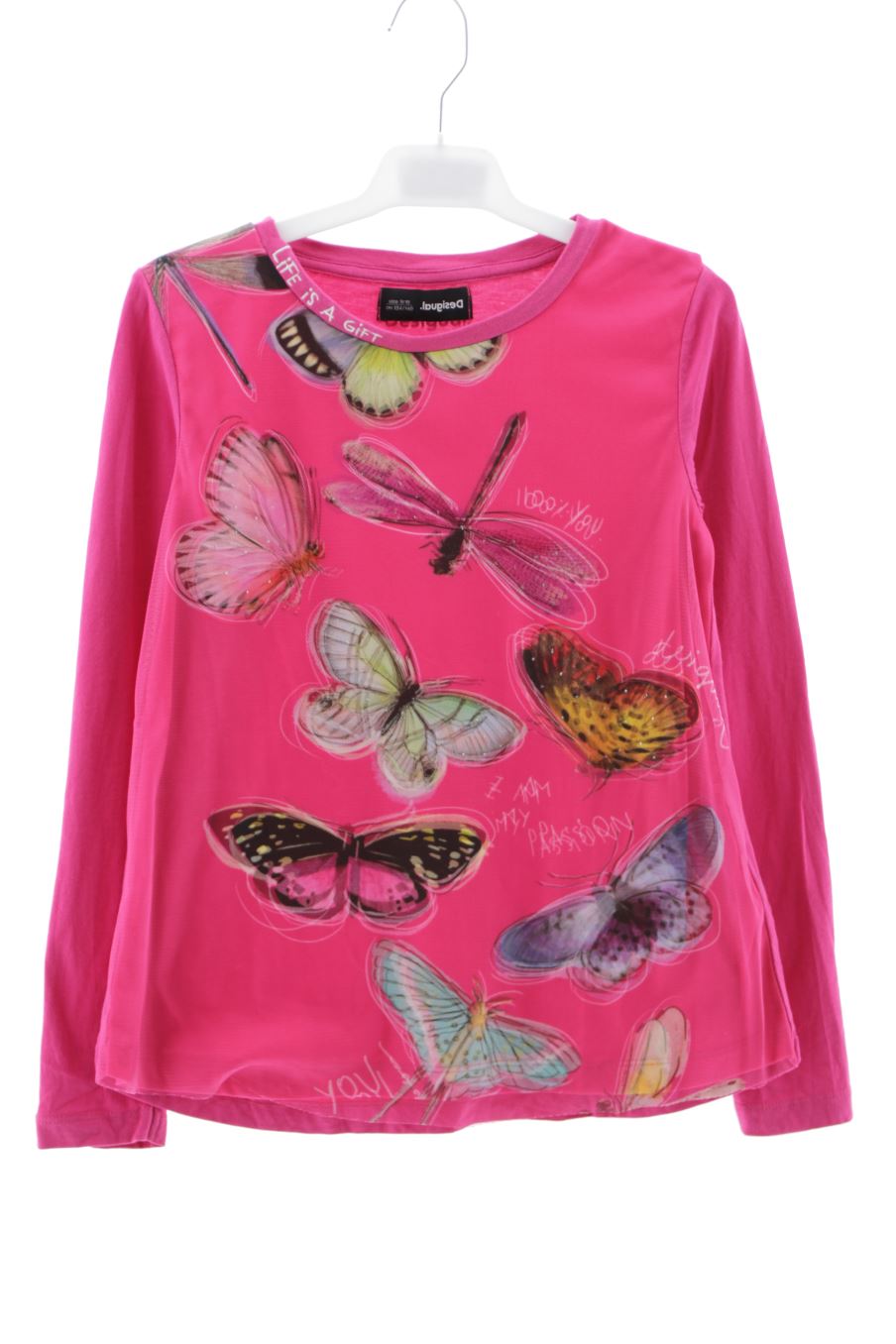 T-shirt manches longues Desigual de la taille 9 ans de seconde main