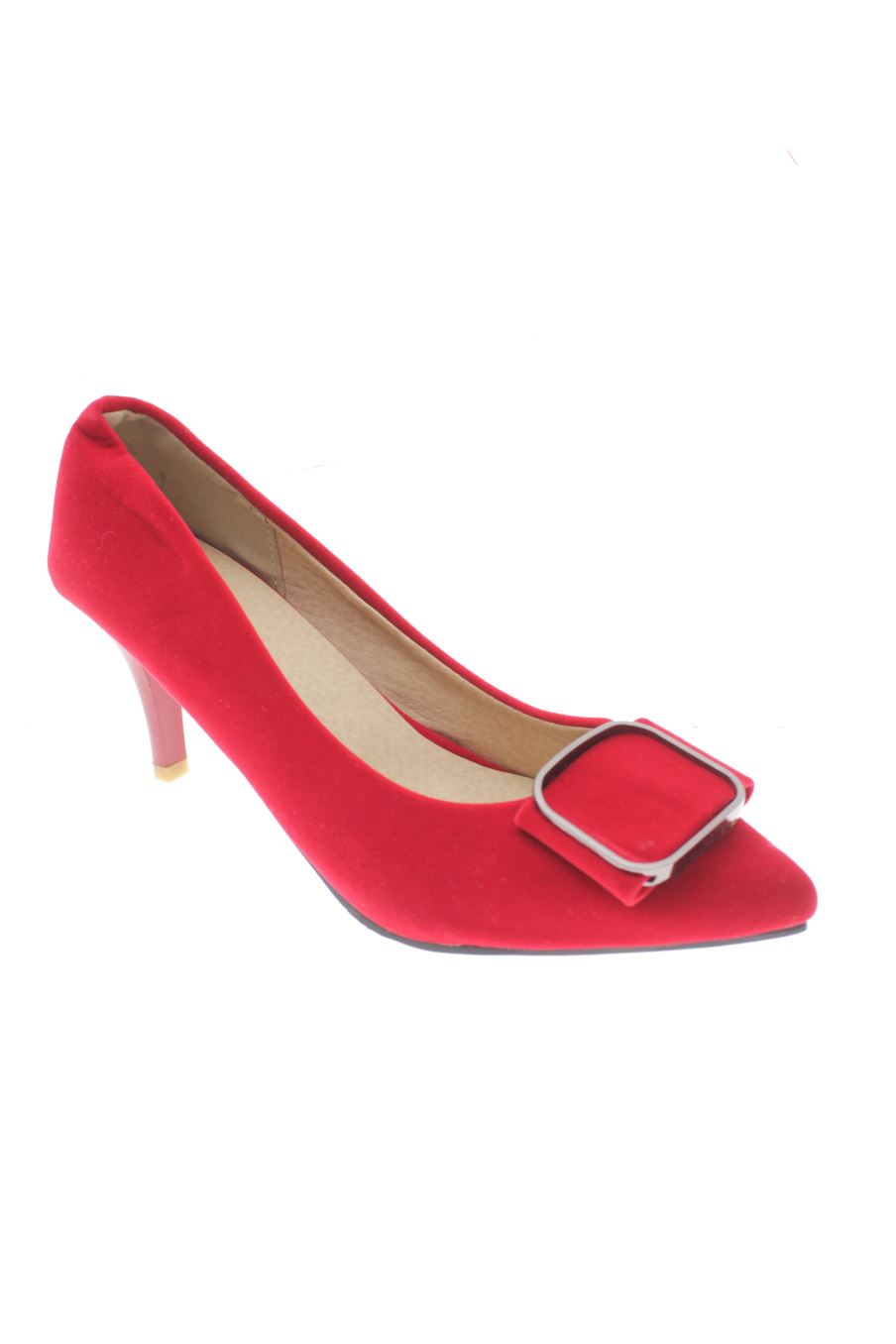 Zapatos de tacon de Odetina de la talla 40, de color rojo de