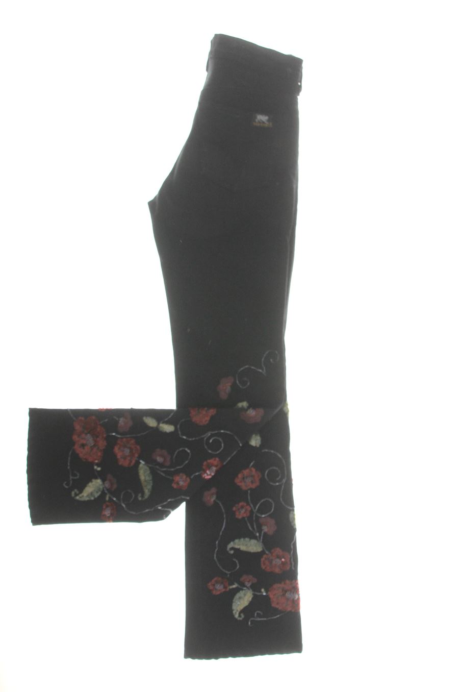 Vaqueros de Parasuco de la talla 36, de color negro de ropa vaquera