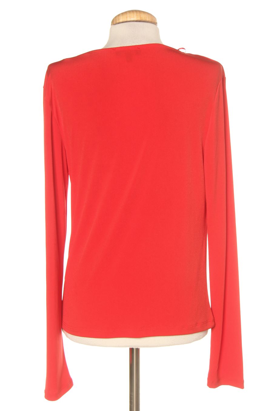 T-shirt à manches longues C&A de la taille M, de couleur rouge