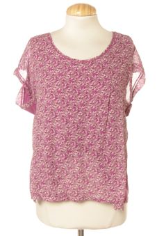 Kurzärmelige Bluse L Caroll
