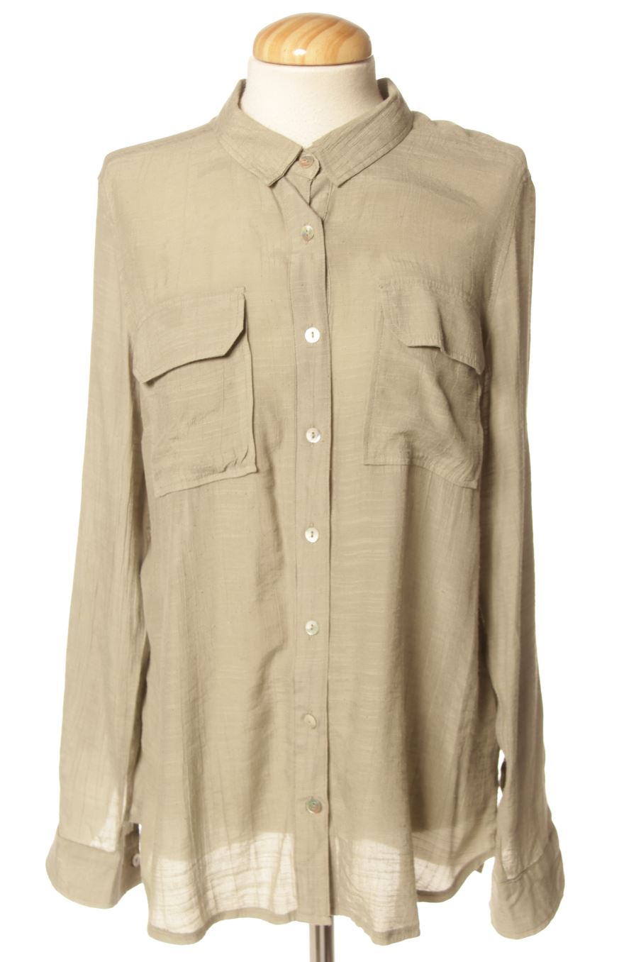 Chemise Janina de la taille 40, de couleur vert