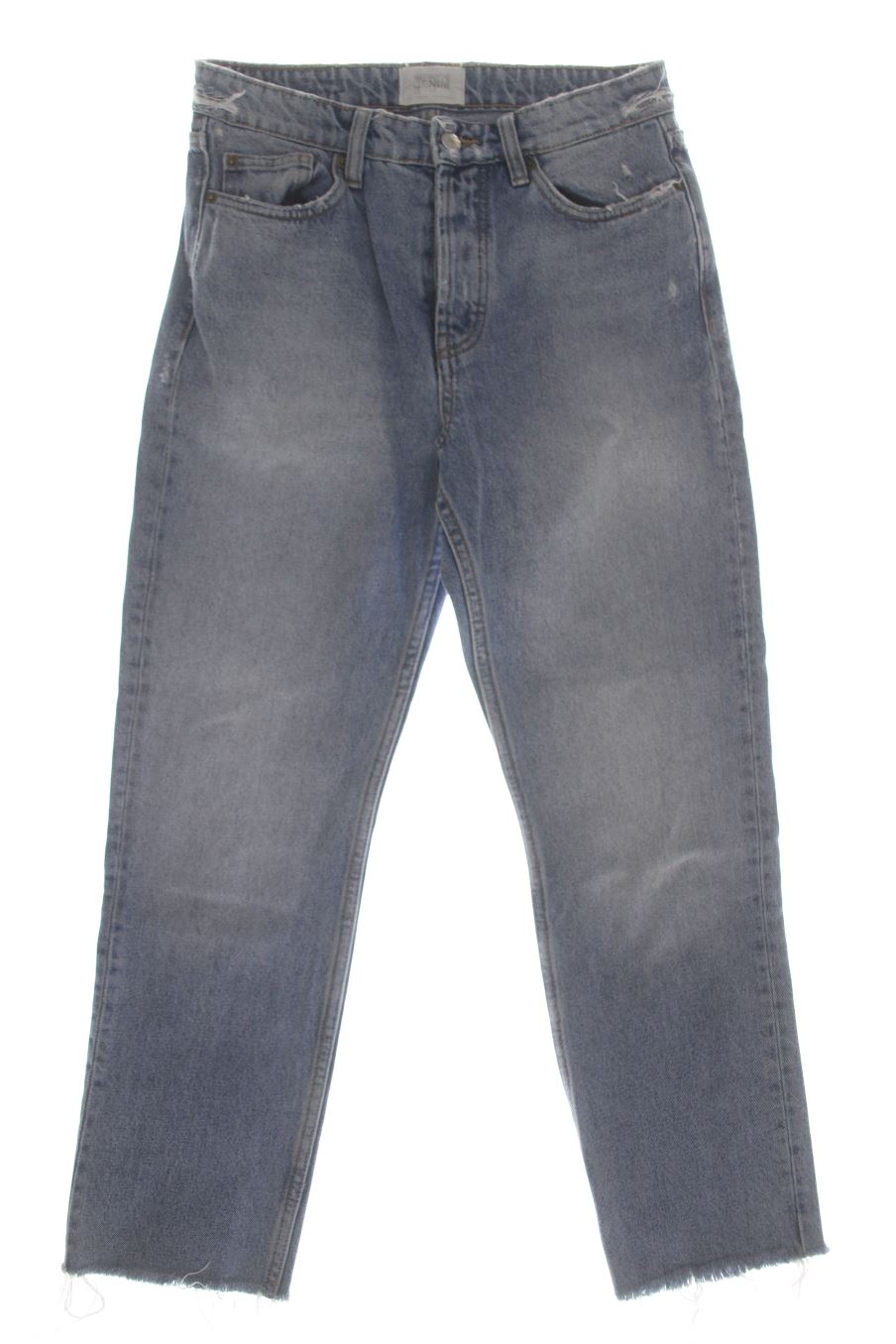 Vaquero de Trf (ZARA) de la talla 36, de color azul de ropa vaquera