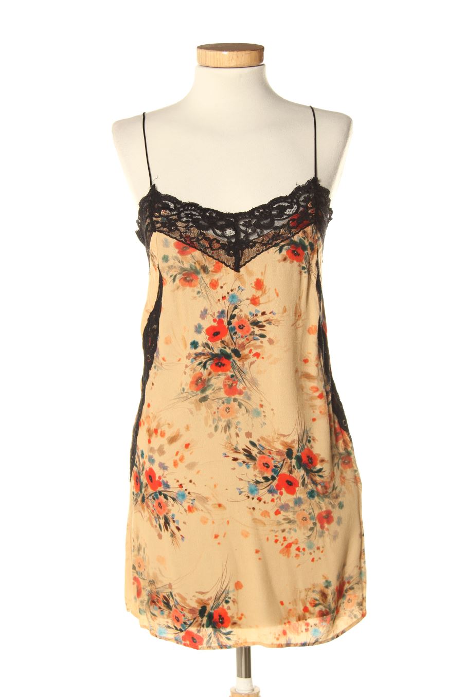 Robe casual Trafaluc de la taille XS, de couleur fleurs