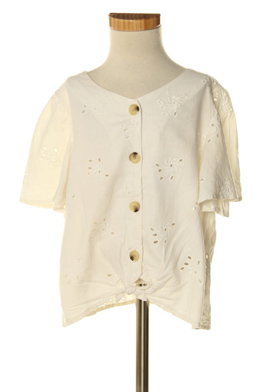 Blouse à manches courtes Zara de la taille 10 ans de seconde main