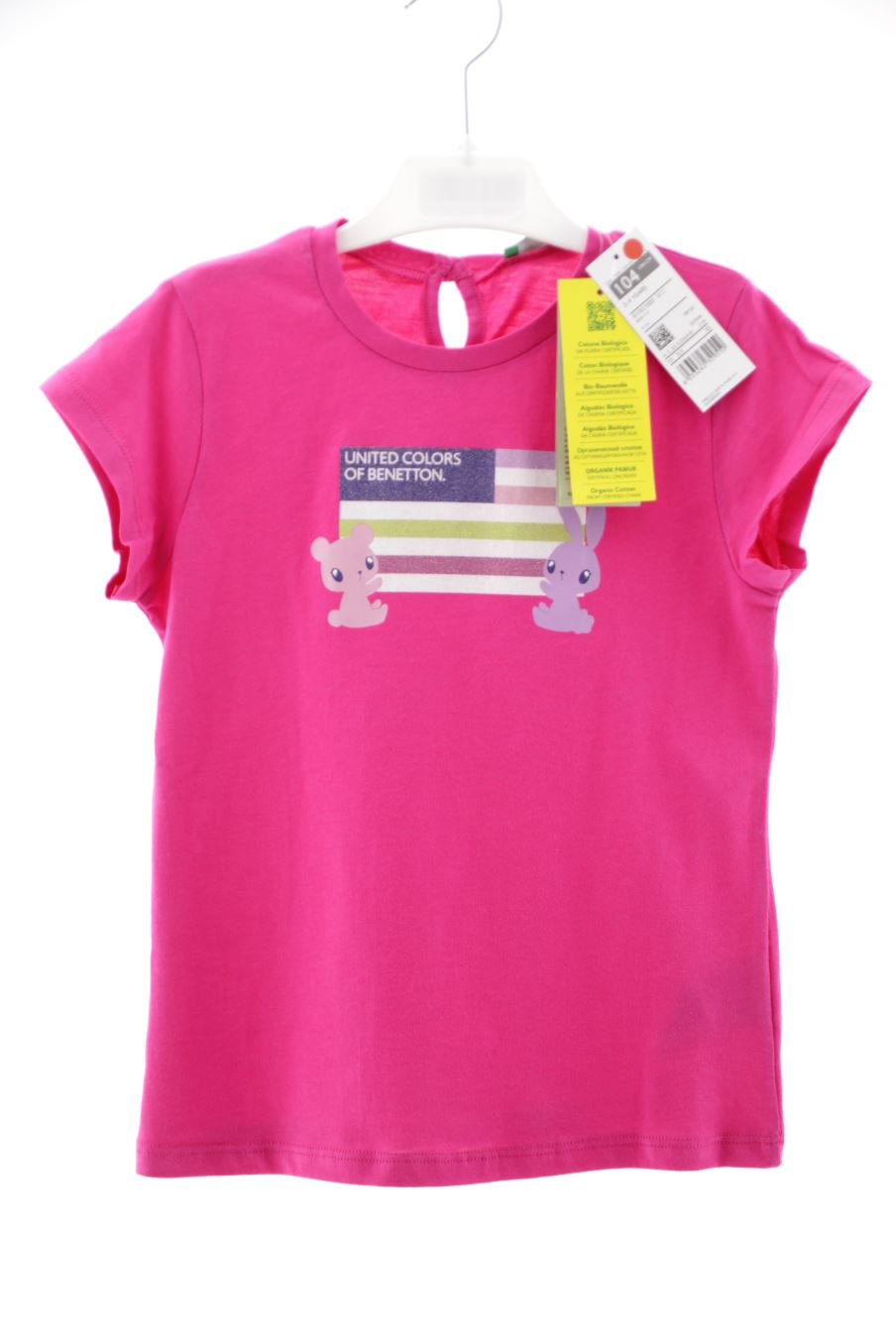 Camiseta de Benetton de la talla 3 años con etiqueta