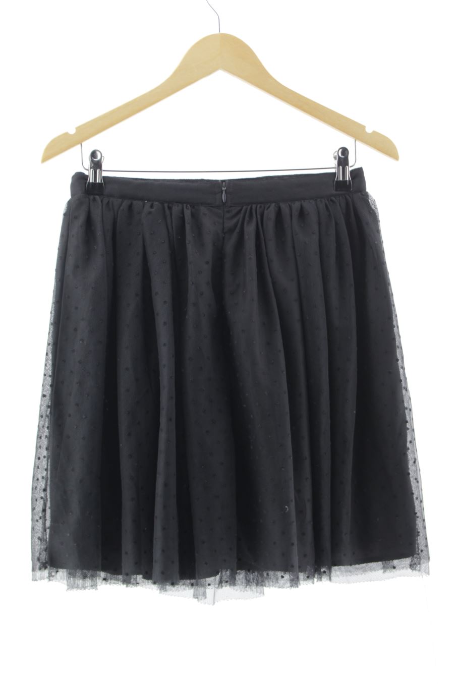 Jupe Mademoiselle R de la taille 38, de couleur noir
