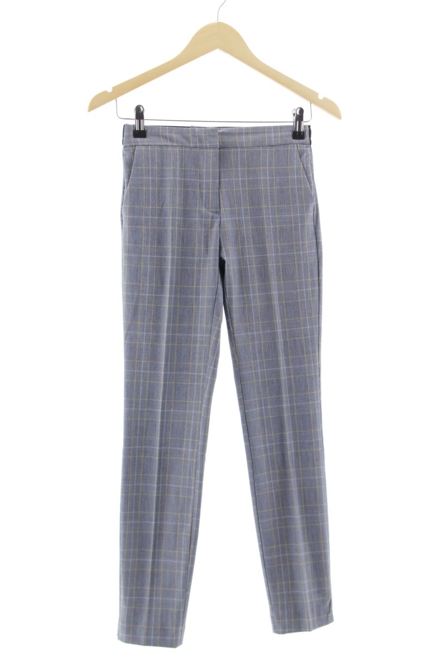 Pantalon Zara de la taille XS, de couleur carreaux