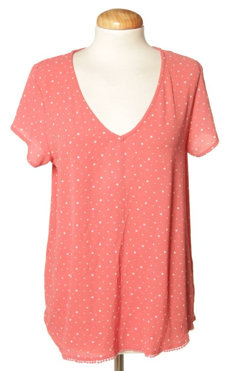 Blusa de manga corta
