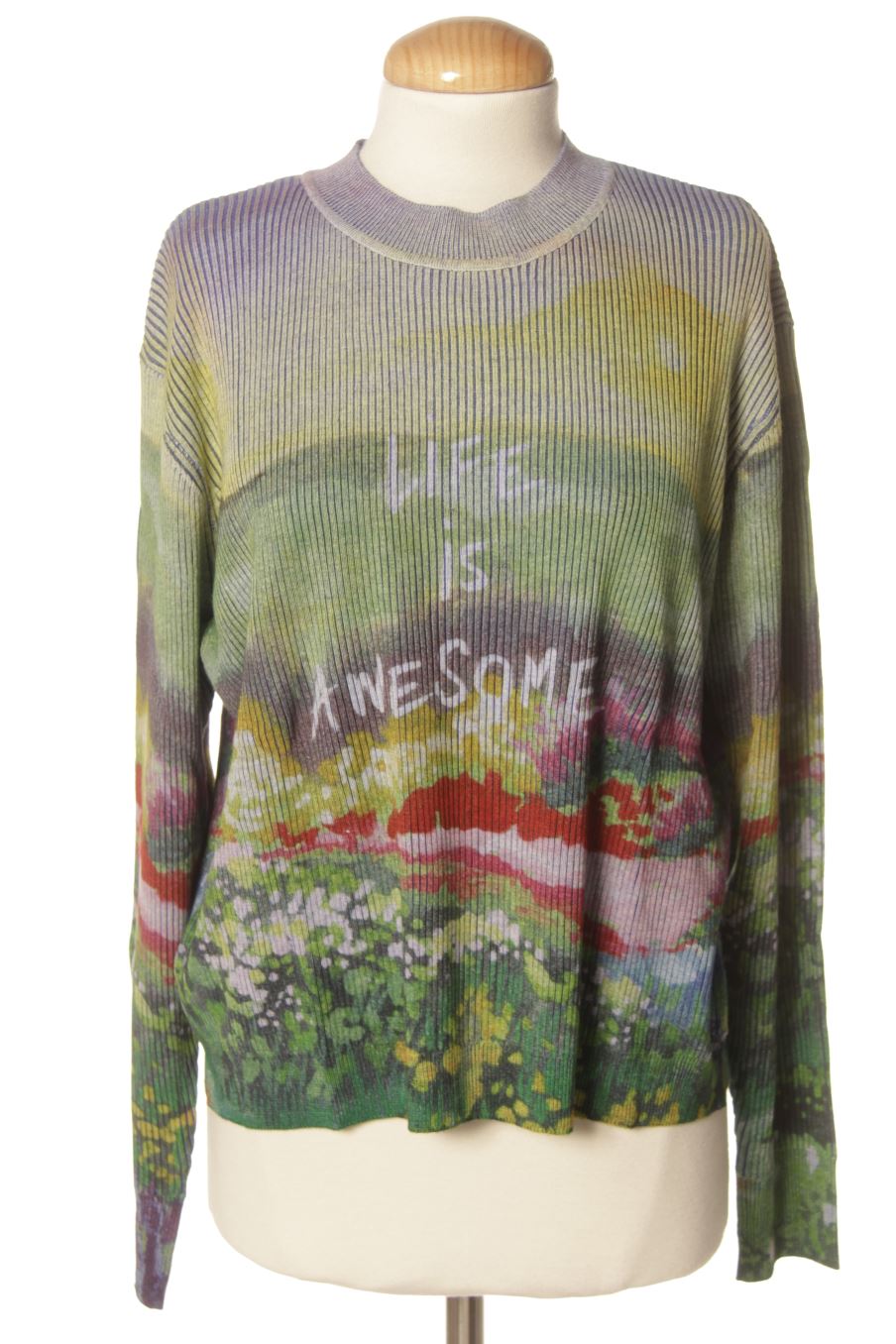 Pullover von Desigual Größe M, Farbe Aufdruck, für