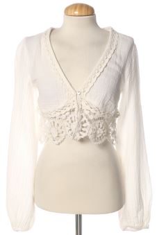 Blouse à manches longues XS Pull & Bear