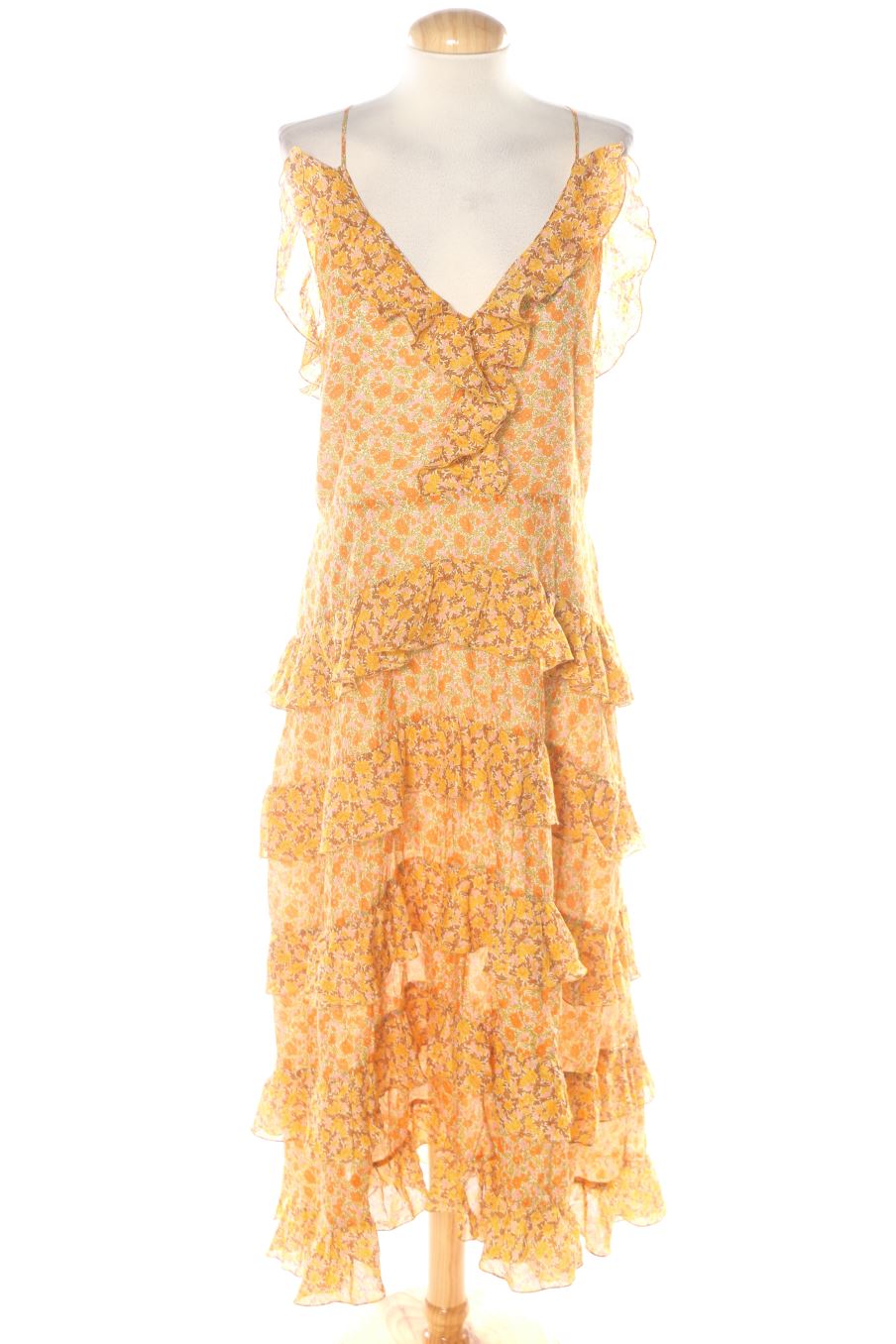 Robe casual Maje de la taille 40, de couleur fleurs
