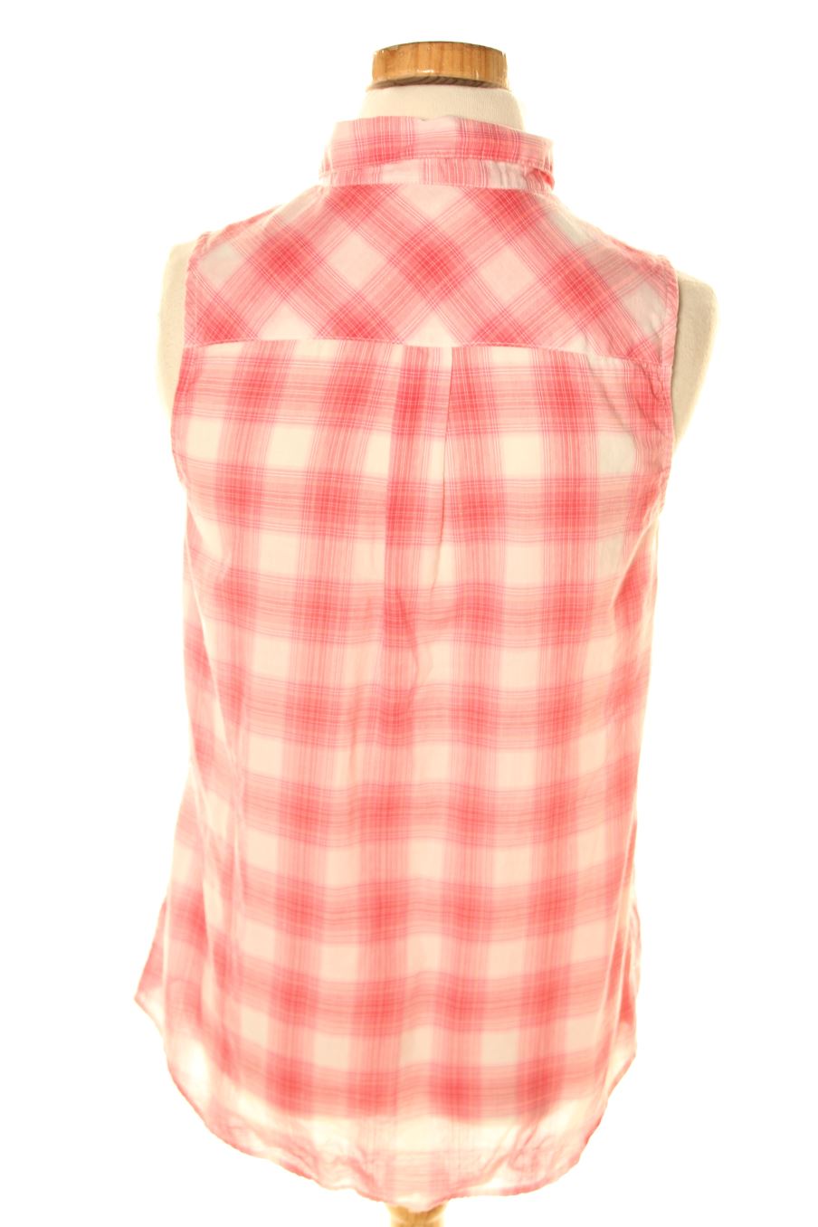 Camisa sin mangas de Camaieu de la talla M, de color cuadros