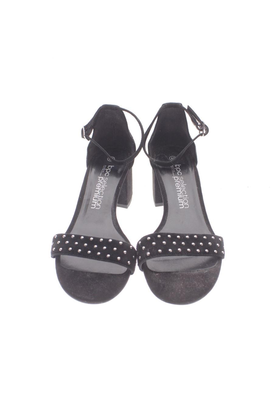 Sandalias tacon de Bonprix collection de la talla 40, de color negro de