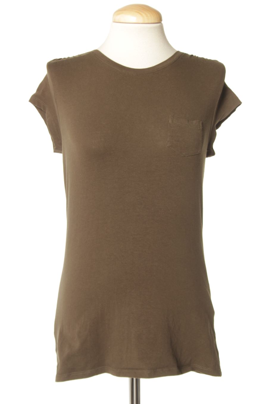 T-shirt Pull & Bear de la taille M, de couleur vert