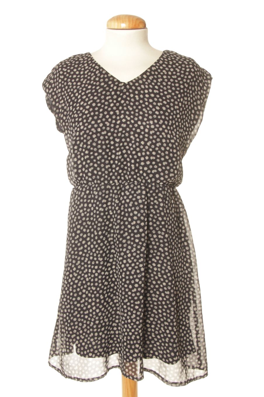 Einfaches Kleid von Clockhouse (C&A) Größe 36, Farbe Geblümt, für