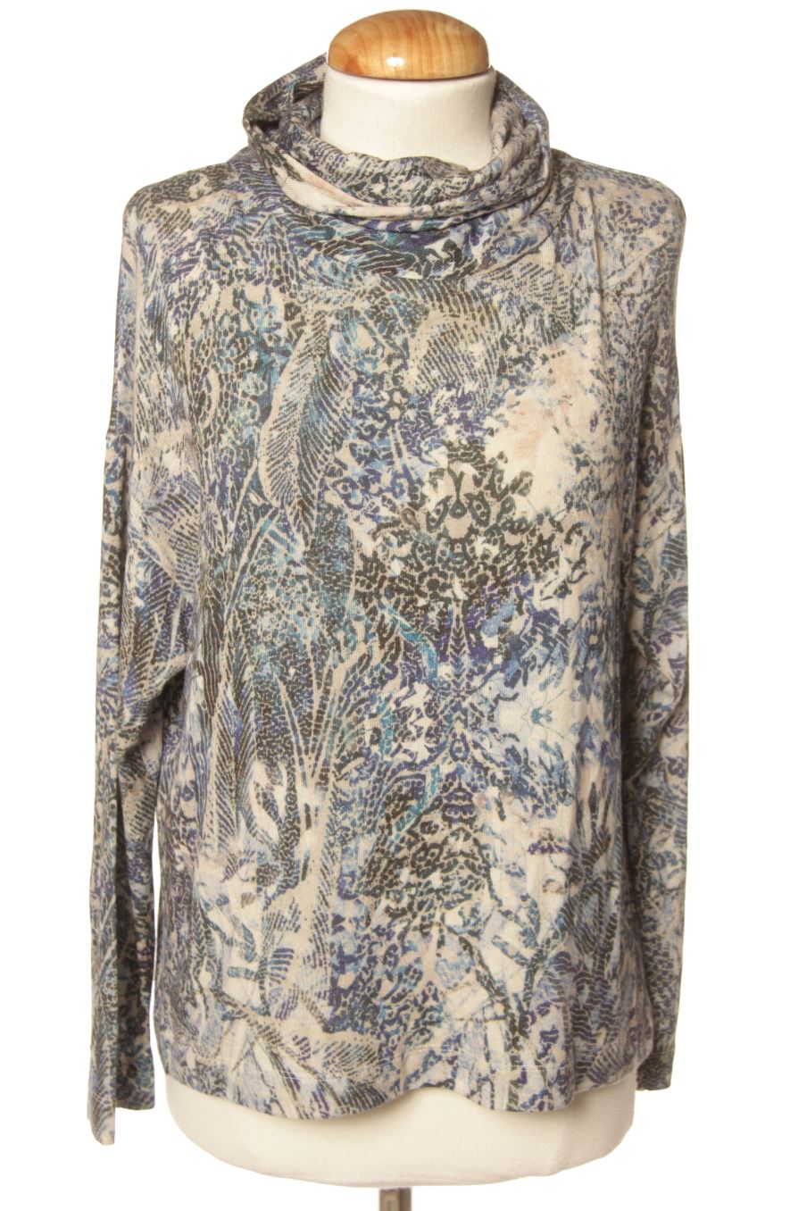 Langärmeliges T-Shirt von Roberto Verino Größe L, Farbe Aufdruck, für