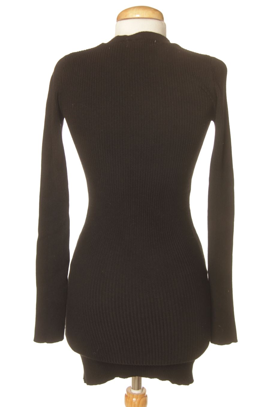 Robe casual Pull & Bear de la taille XS, de couleur noir