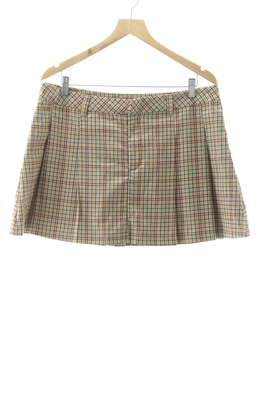 Jupe H&M de la taille L, de couleur carreaux