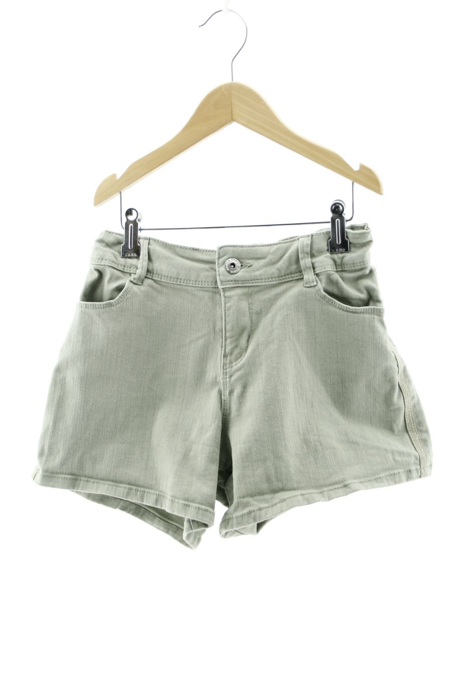 Short en jean Okaidi de la taille 14 ans de denim de seconde main