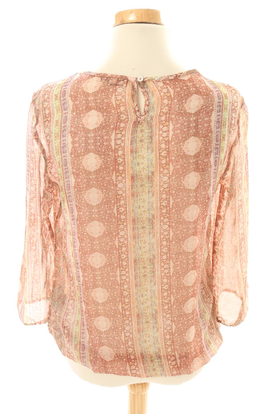 Blouse à manches longues Street one de la taille 36, de couleur imprimés