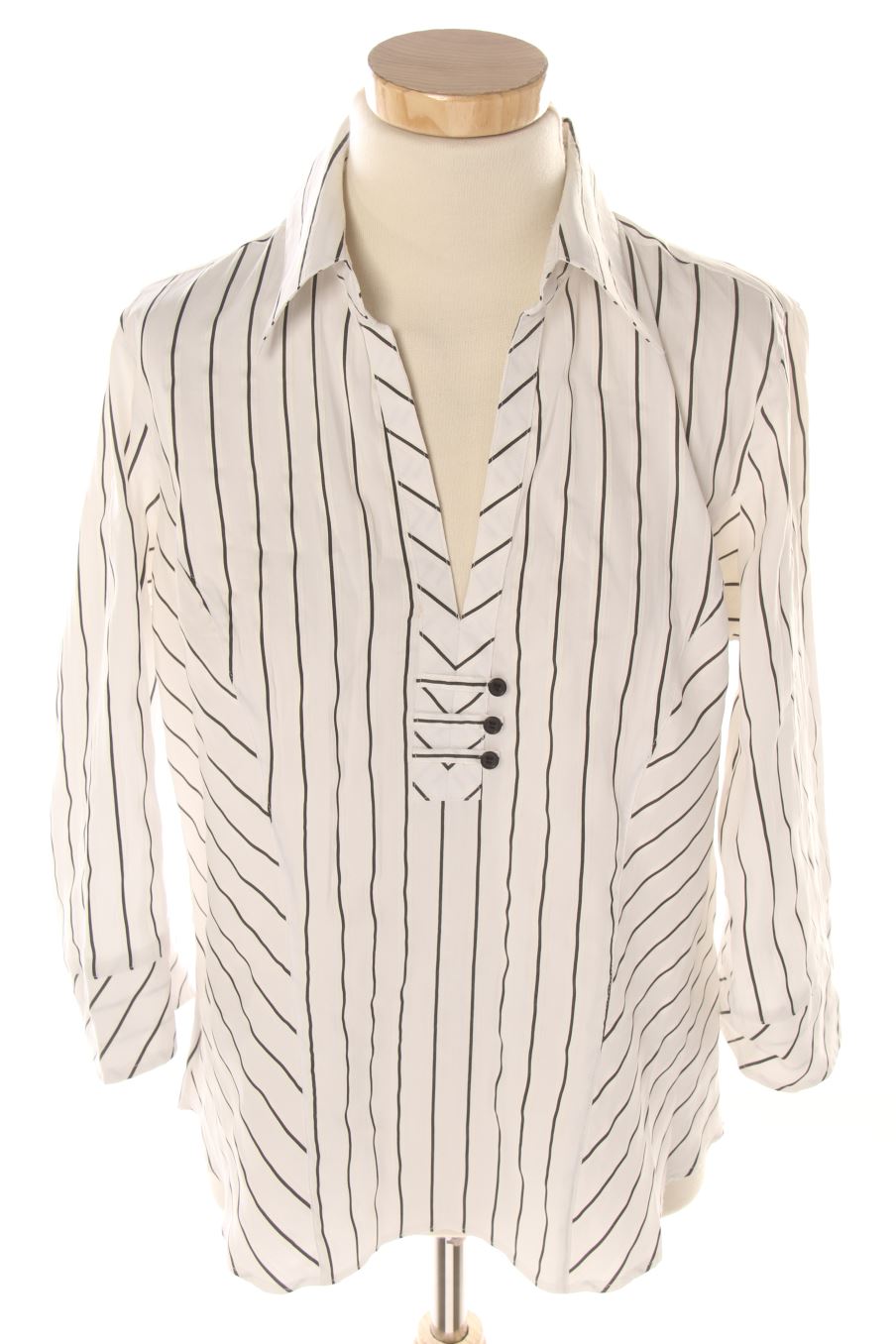Blusa de manga larga de Marks & Spencer de la talla S, de color rayas