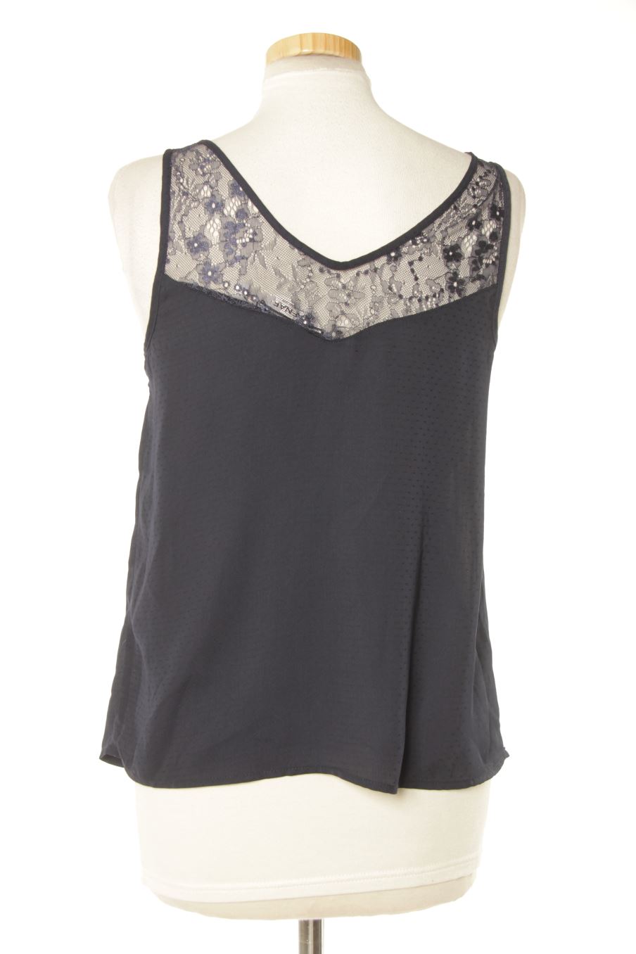 Top Naf Naf de la taille 34, de couleur bleu marine