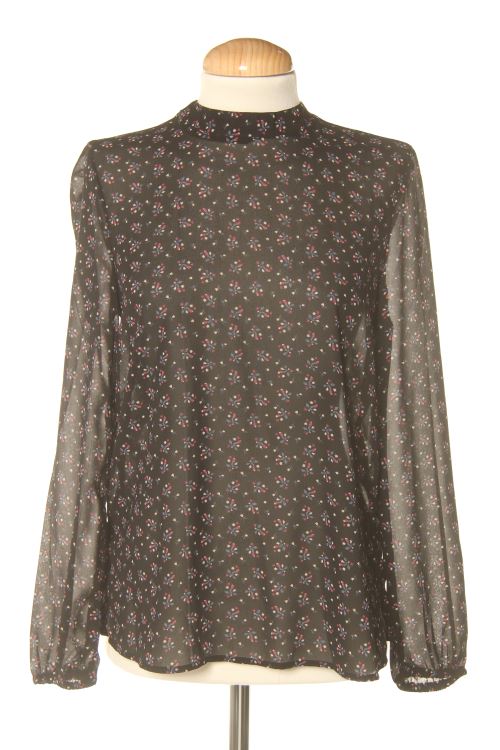 Blusa a maniche lunghe