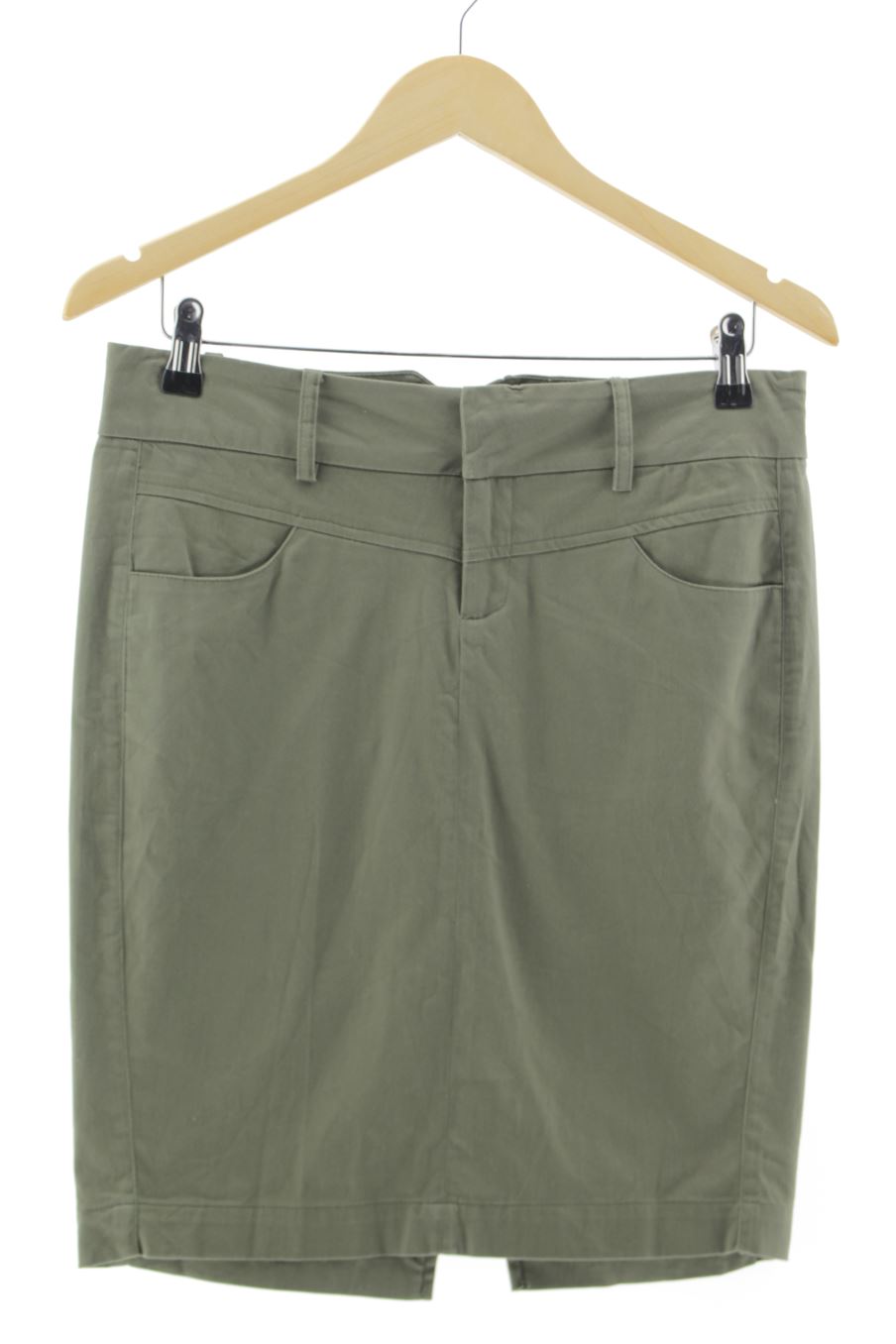 Falda de Stradivarius de la talla 36, de color verde